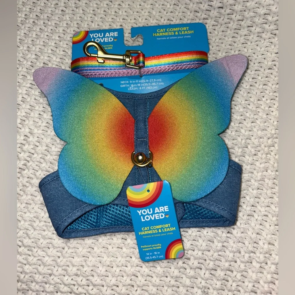Pride Harness & Leash
